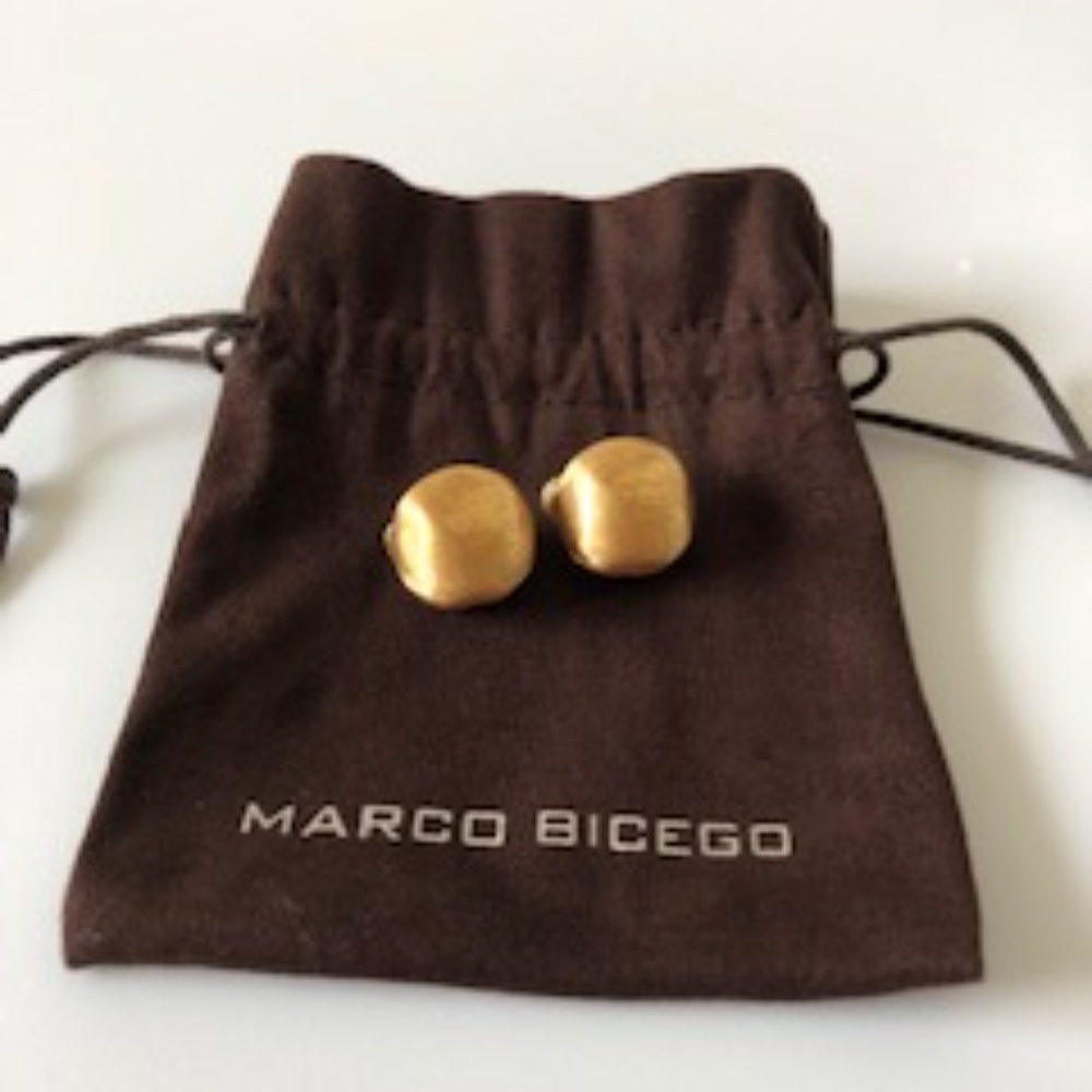 Marco Bicego18K Gold Sphere Stud Africa Collection
